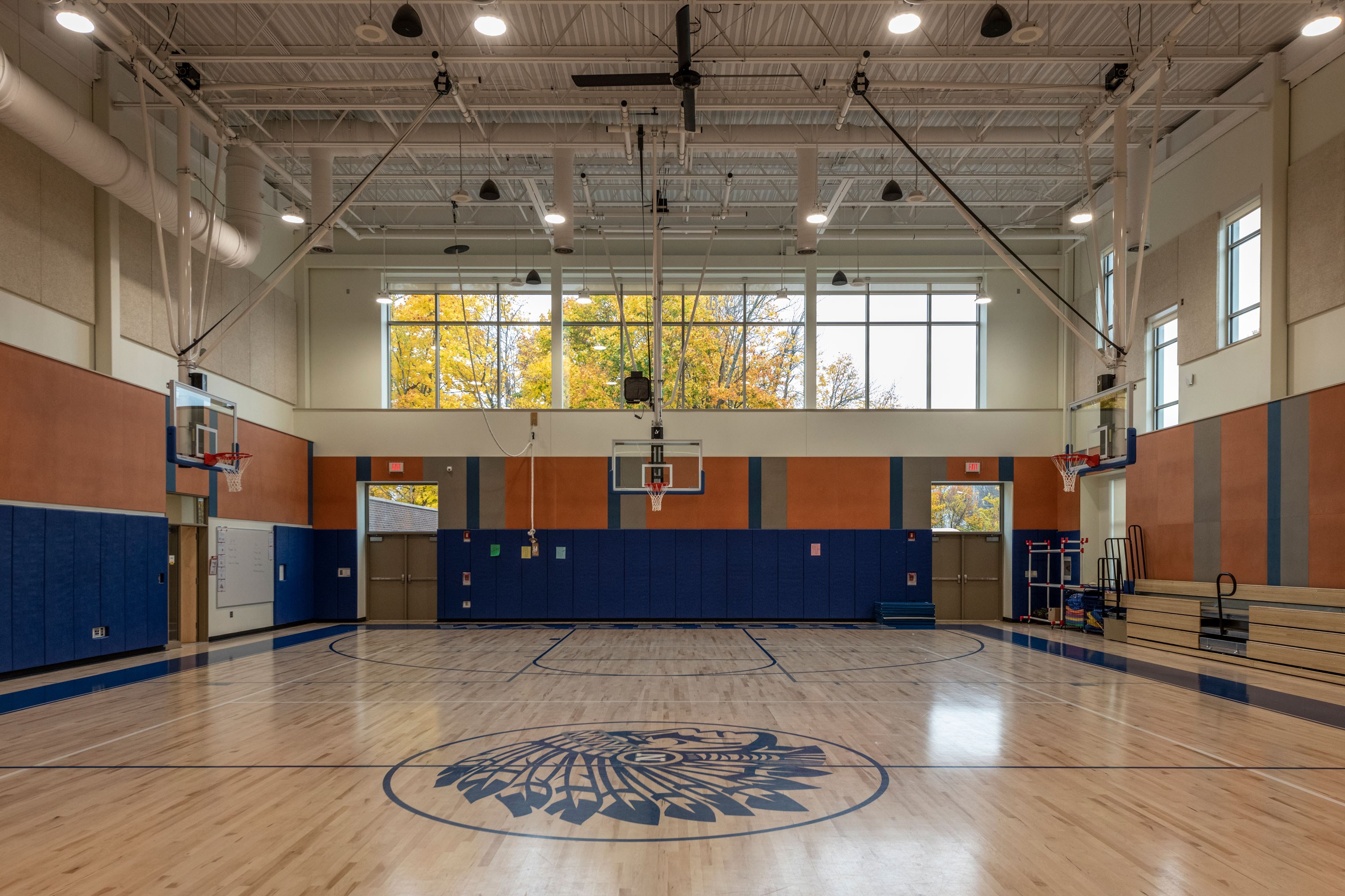 Narragansett RSD Templeton Center School Interior Image 26 gym