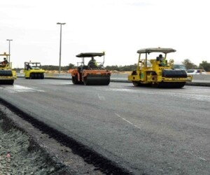 Image of Al Ghail Roads in development with rollers