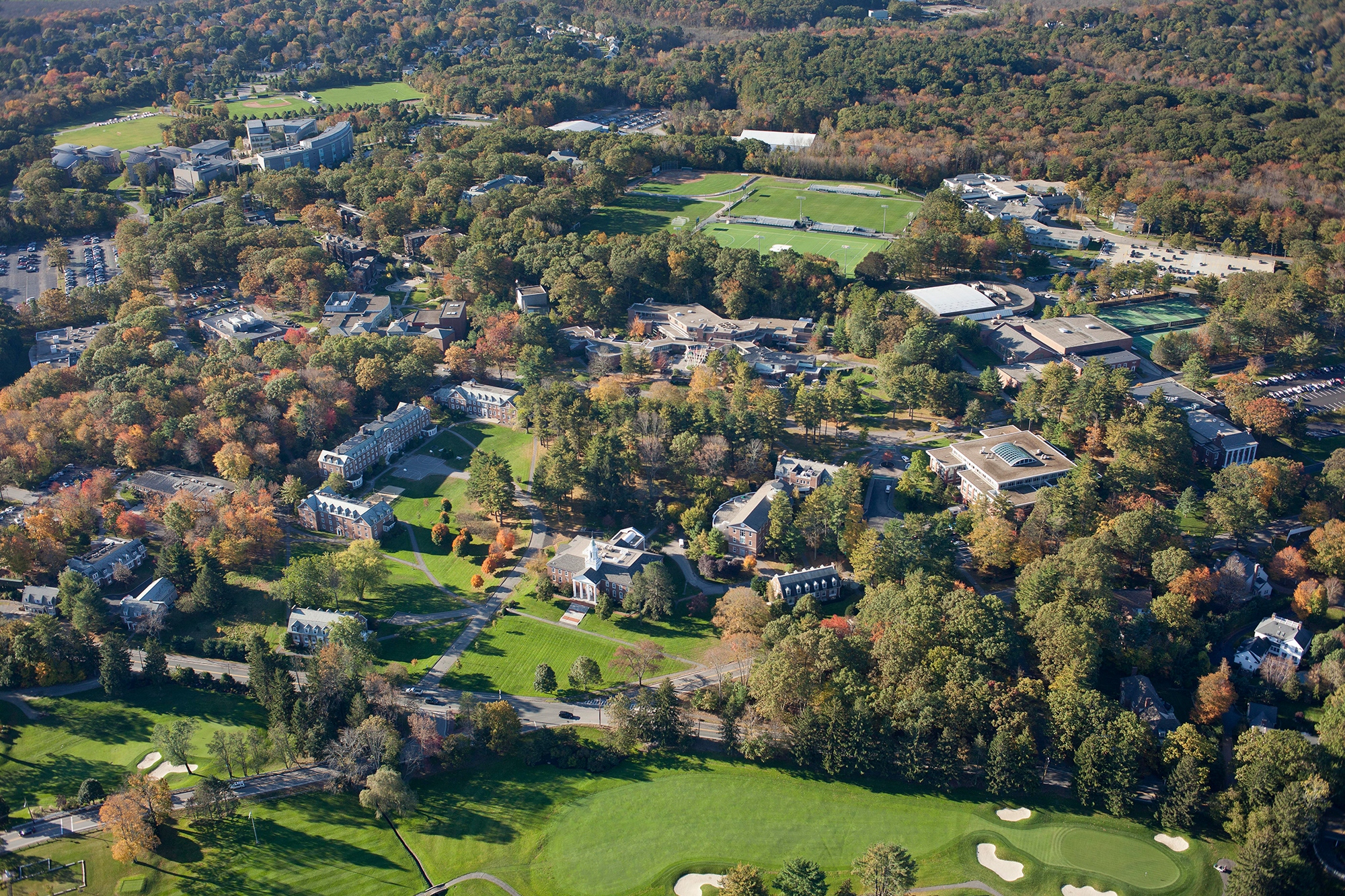 HEADER Babson College Aerial View
